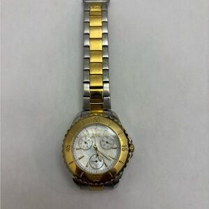 Invicta Two-Tone Gold and Silver Chronograph Watch